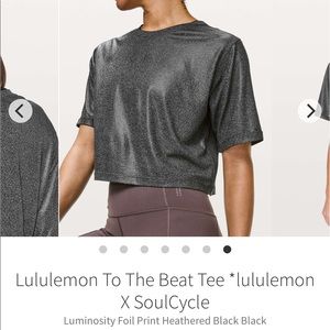 Lululemon x SoulCycle To The Beat Tee black 4